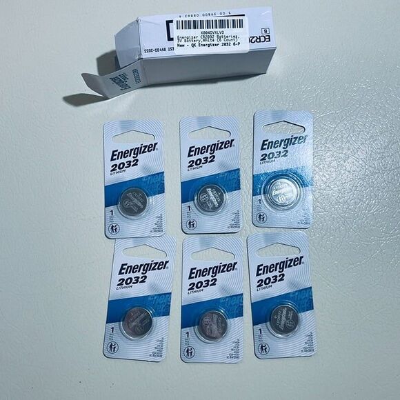 32-pack Assorted CR2032 3V Lithium Batteries - Allmax, Energizer, Amazon Basics - Picture 8 of 8